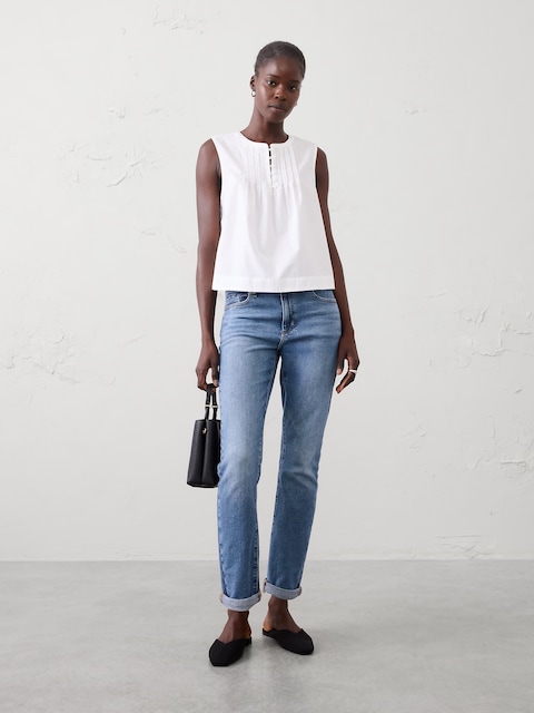 Girlfriend Mid-Rise Jean