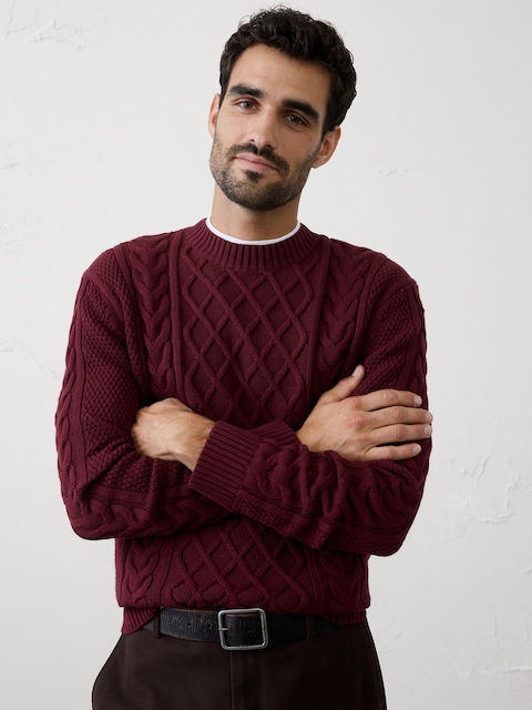 Cable Sweater