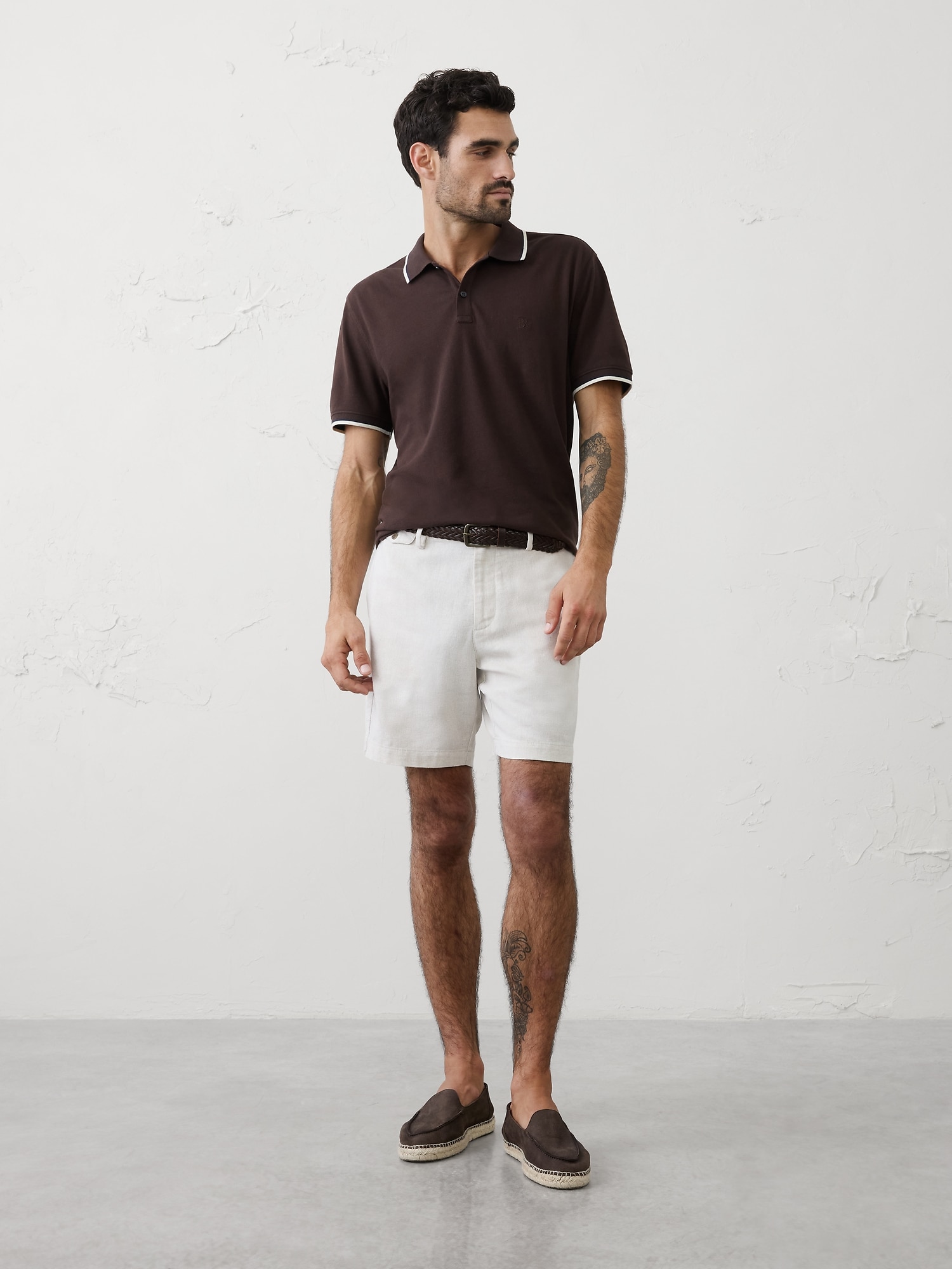 Image number 1 showing, Slim-Fit Cotton Pique Polo
