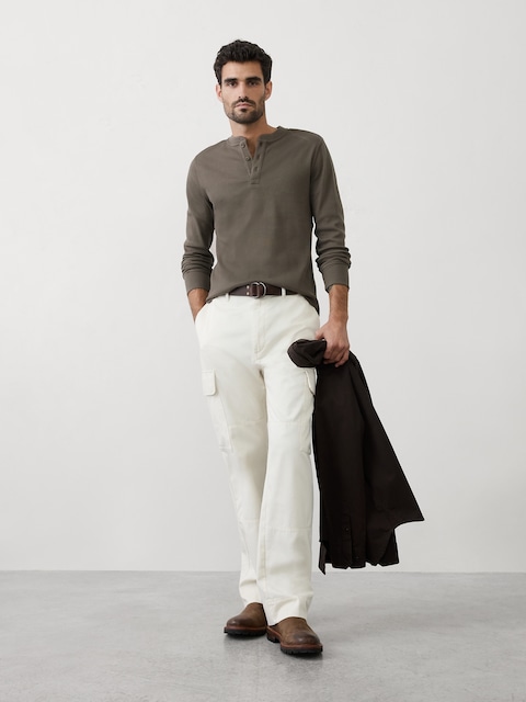 Mini Ribbed Henley