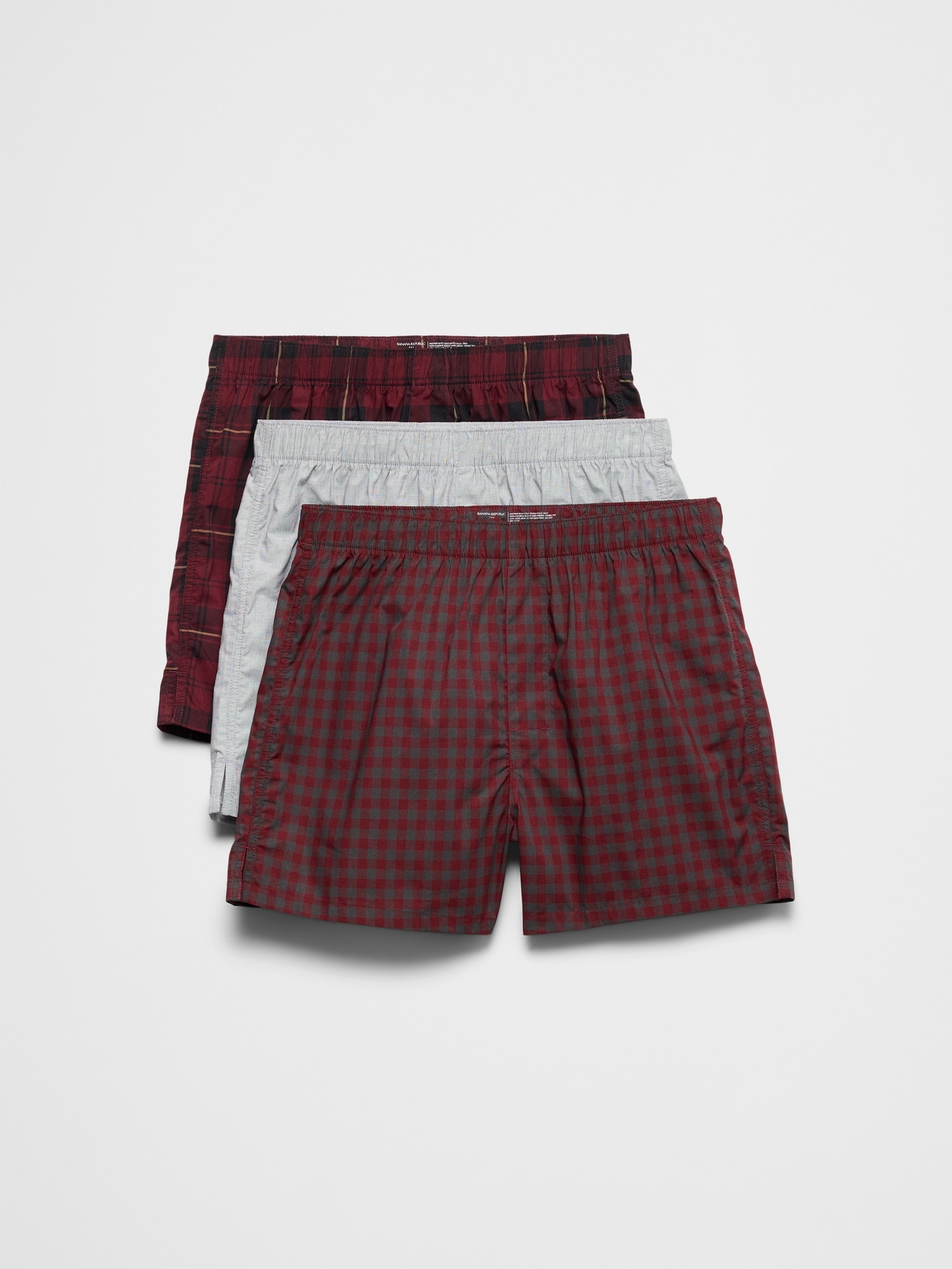 Image number 1 showing, Cotton Boxers (3 Pack)
