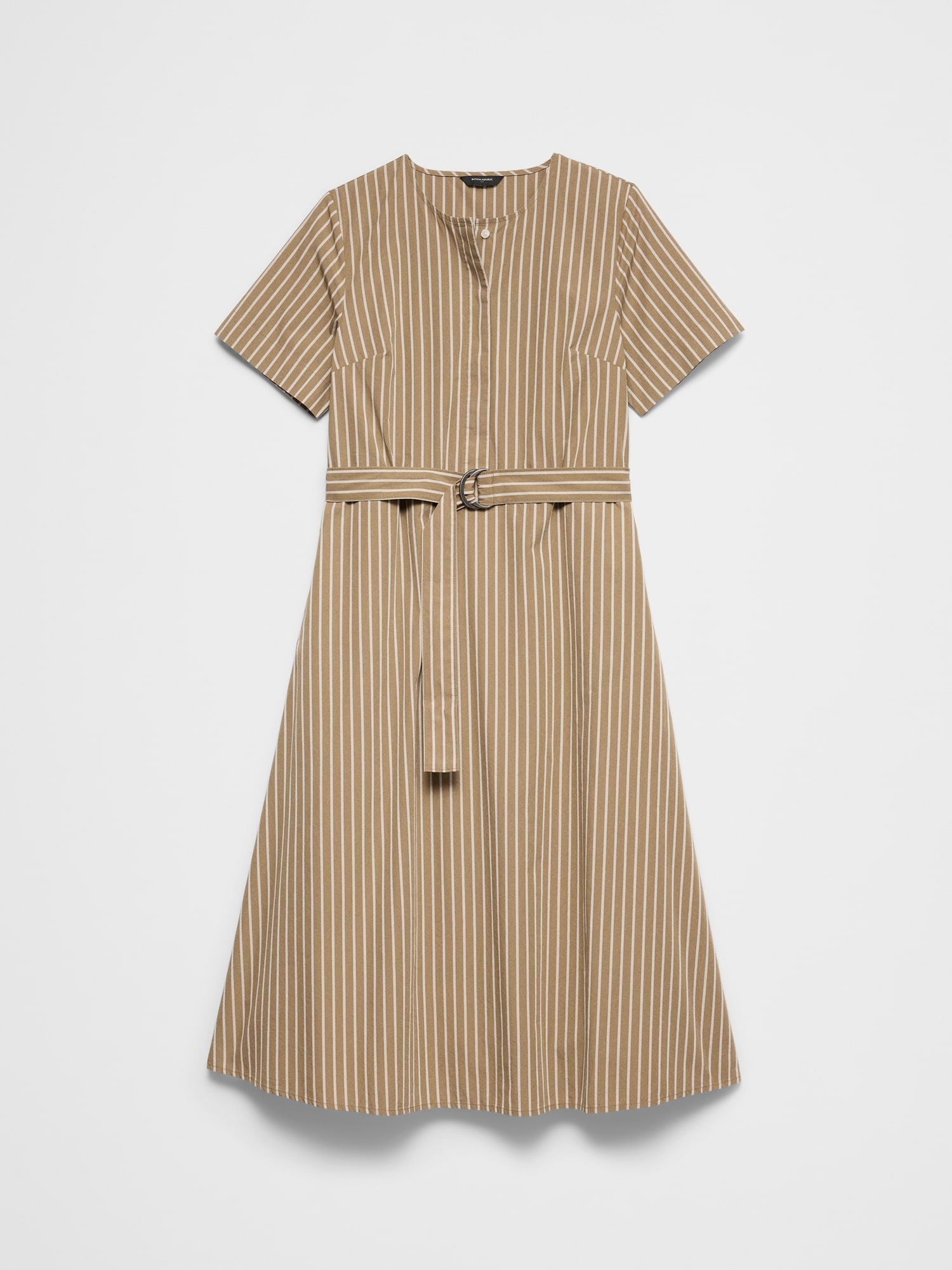 Image number 4 showing, Poplin Midi Dress