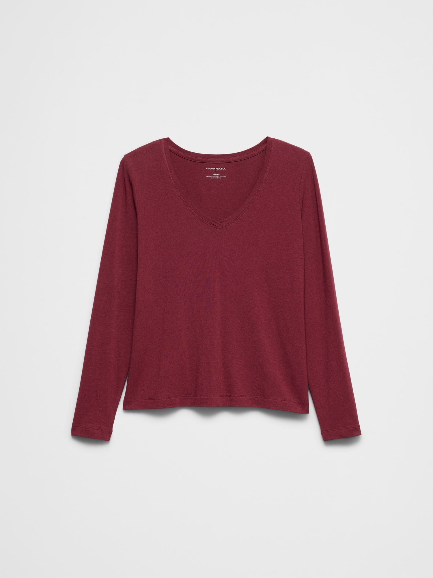 Image number 4 showing, Timeless Long-Sleeve V-Neck T-Shirt