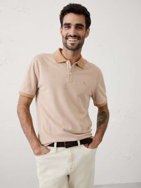 Standard-Fit Pique Polo