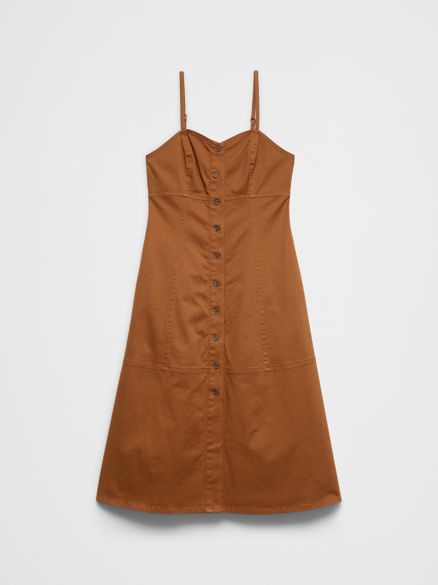 Image number 4 showing, Corset Button-Down Midi Dress