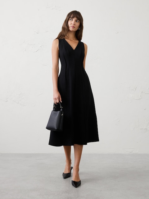 Ponte Midi Dress