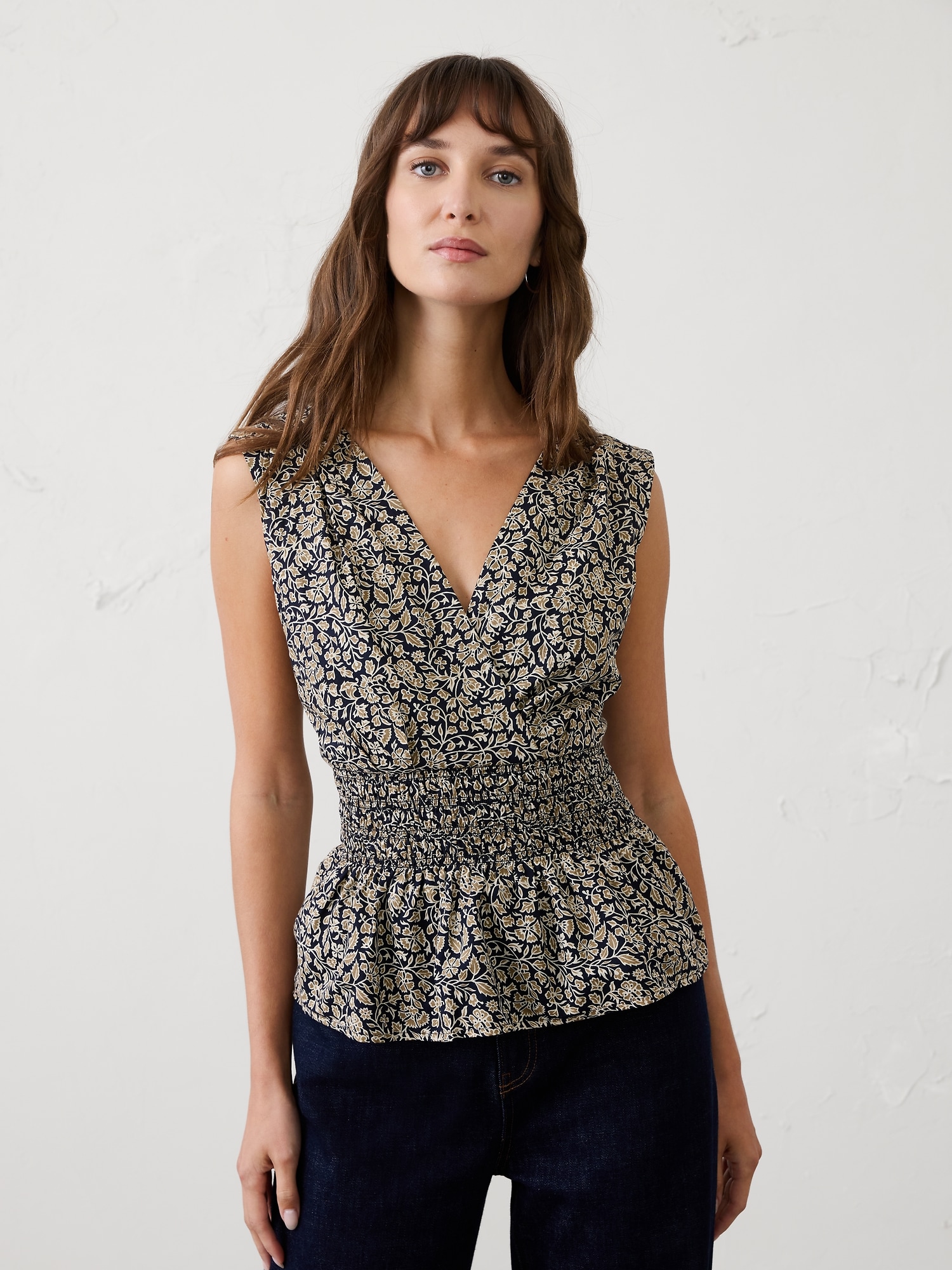 Image number 3 showing, Smocked Top