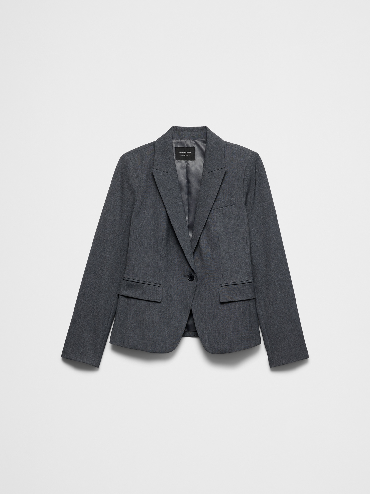 Image number 4 showing, Sculpted Stretch Short Cutaway Blazer
