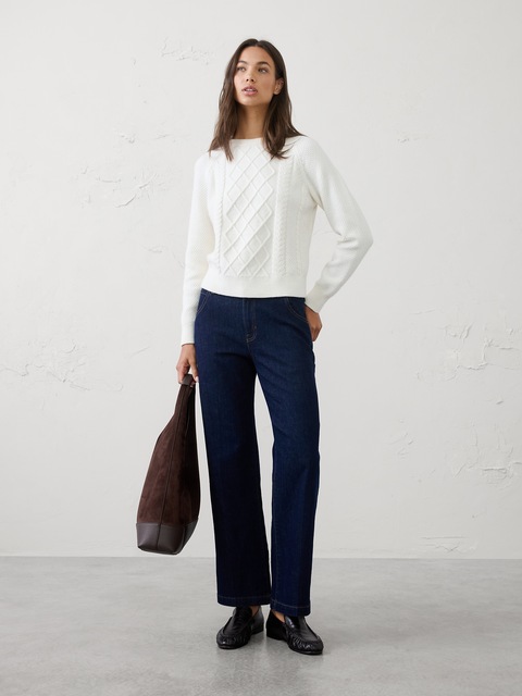Perfectly Soft Cable Sweater