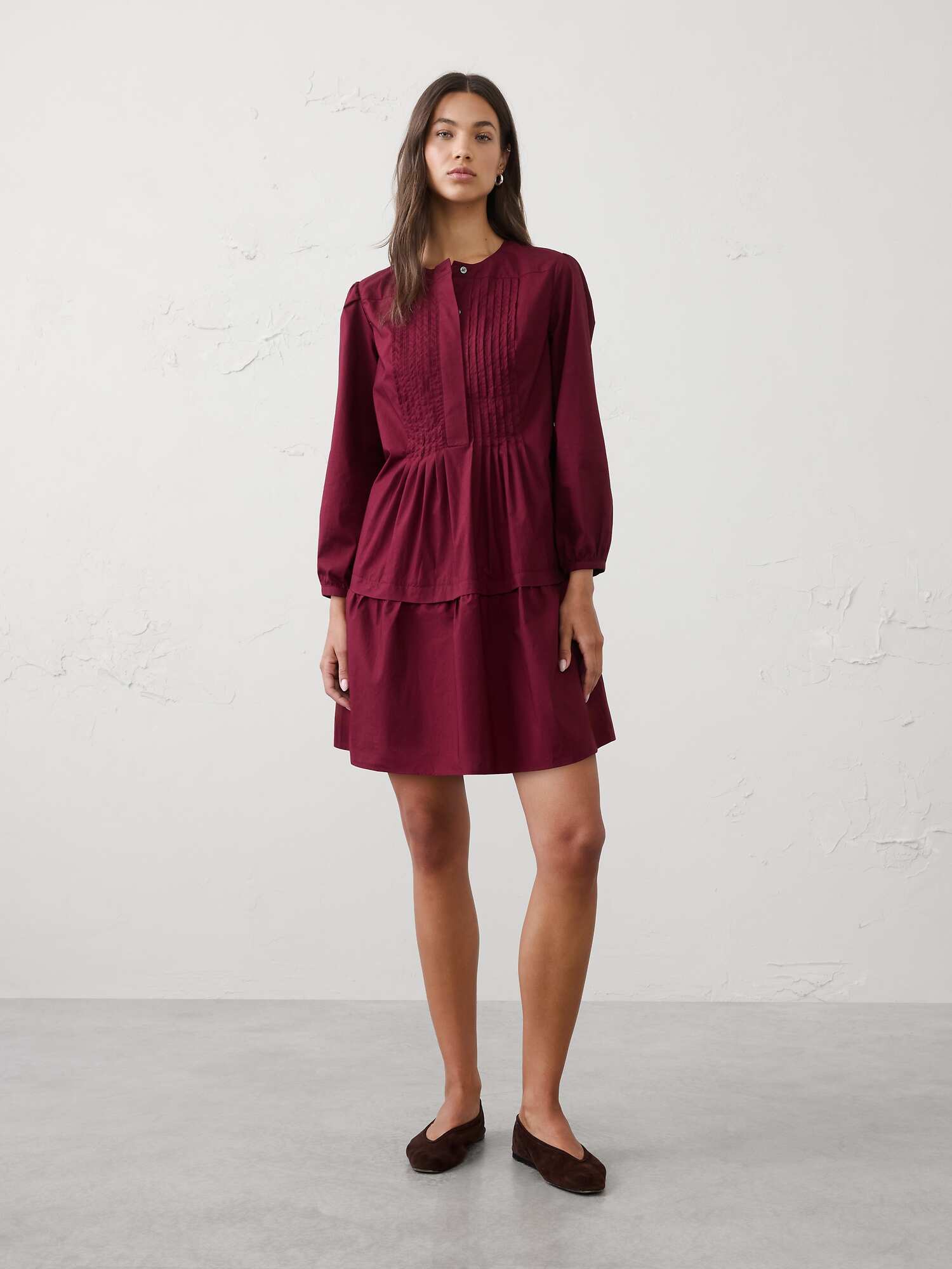 Shift Above-Knee Dress