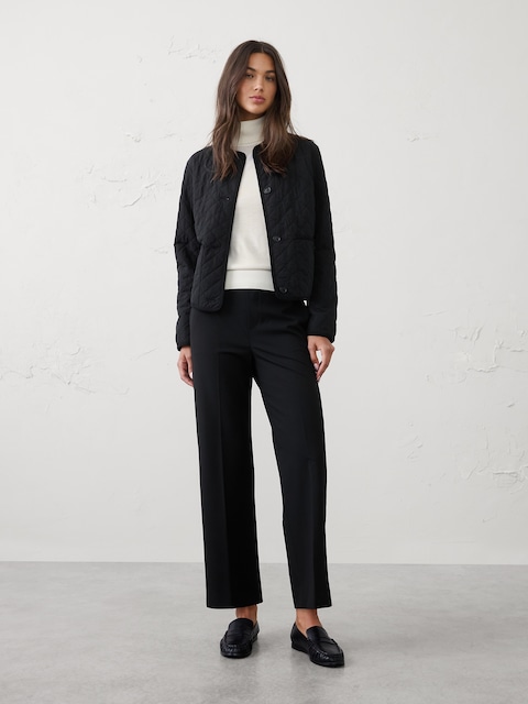 Hayden Sculpted Stretch Straight High-Rise Pant