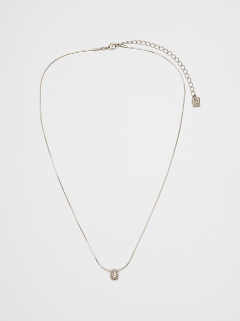 Single Layer Solid Pendant Necklace