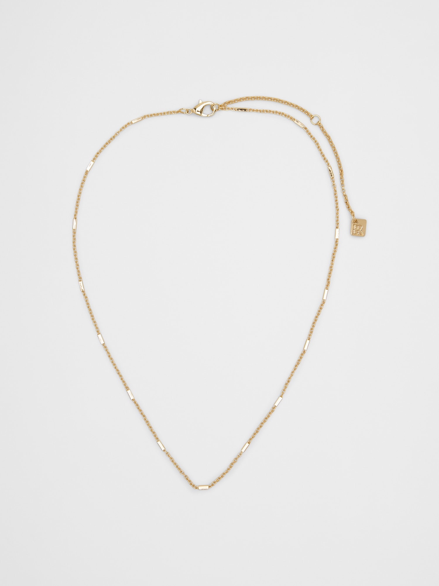 Image number 1 showing, Bar Link Chain Necklace