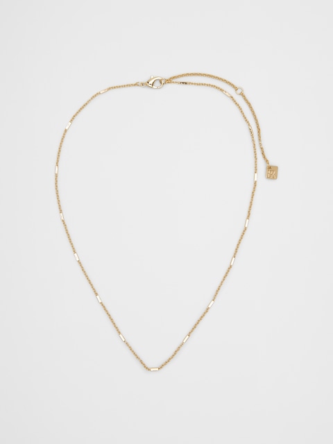 Bar Link Chain Necklace