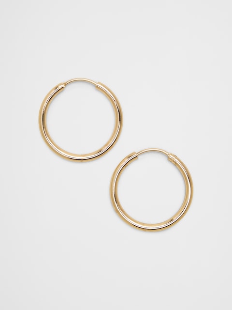 Endless Huggie Hoop Earrings