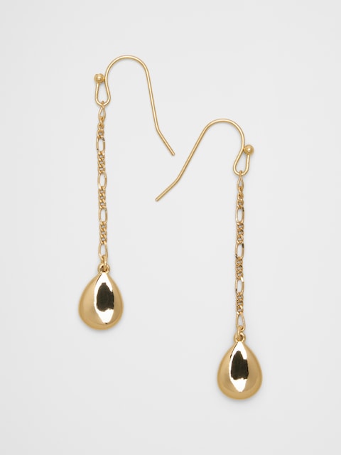 Delicate Pendant Drop Earrings