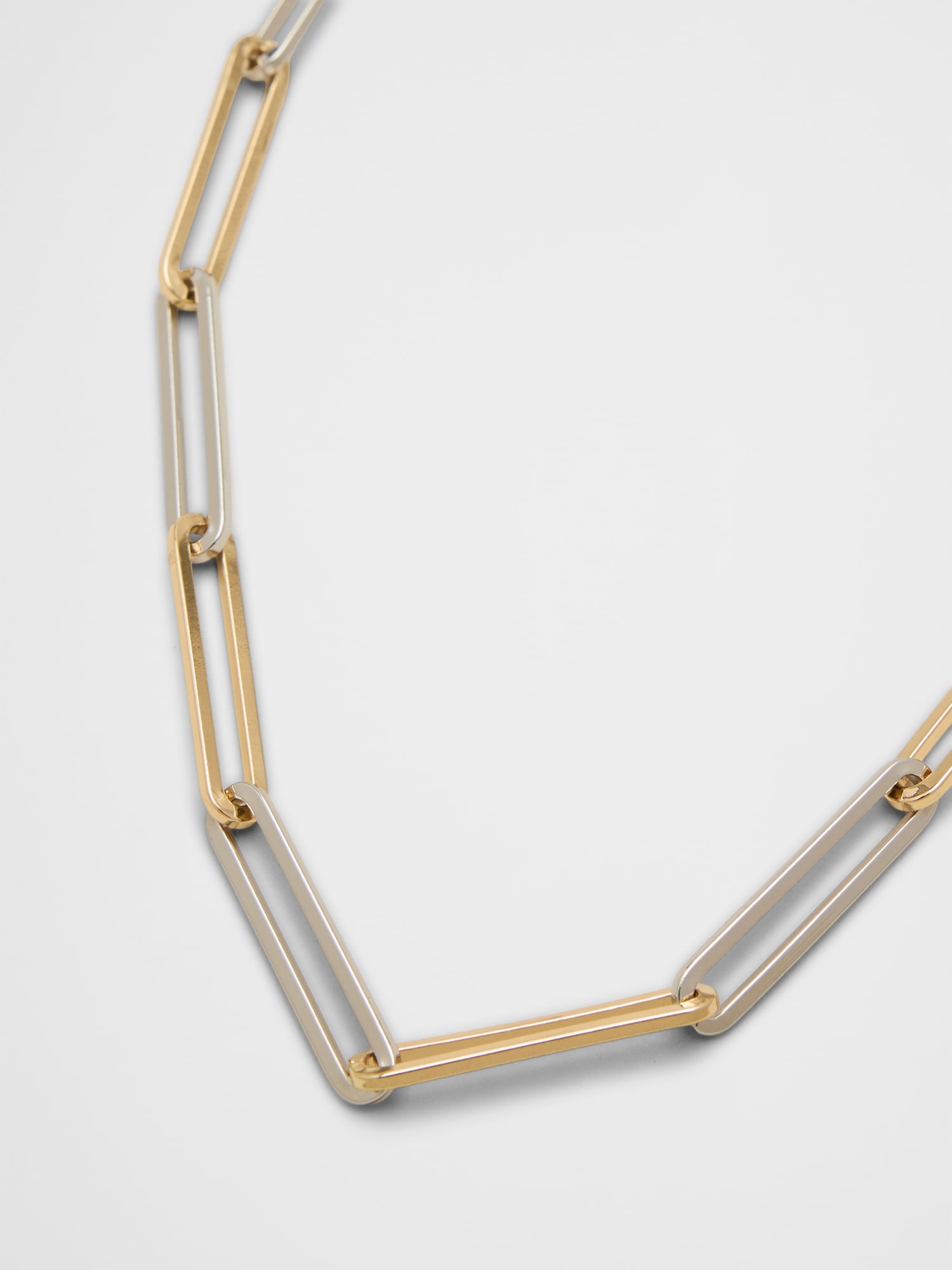 Image number 2 showing, Paperclip Chain Necklace