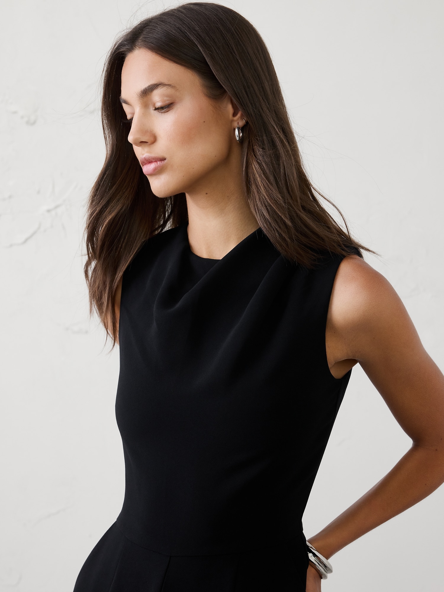 Image number 3 showing, Cowl-Neck Jumpsuit