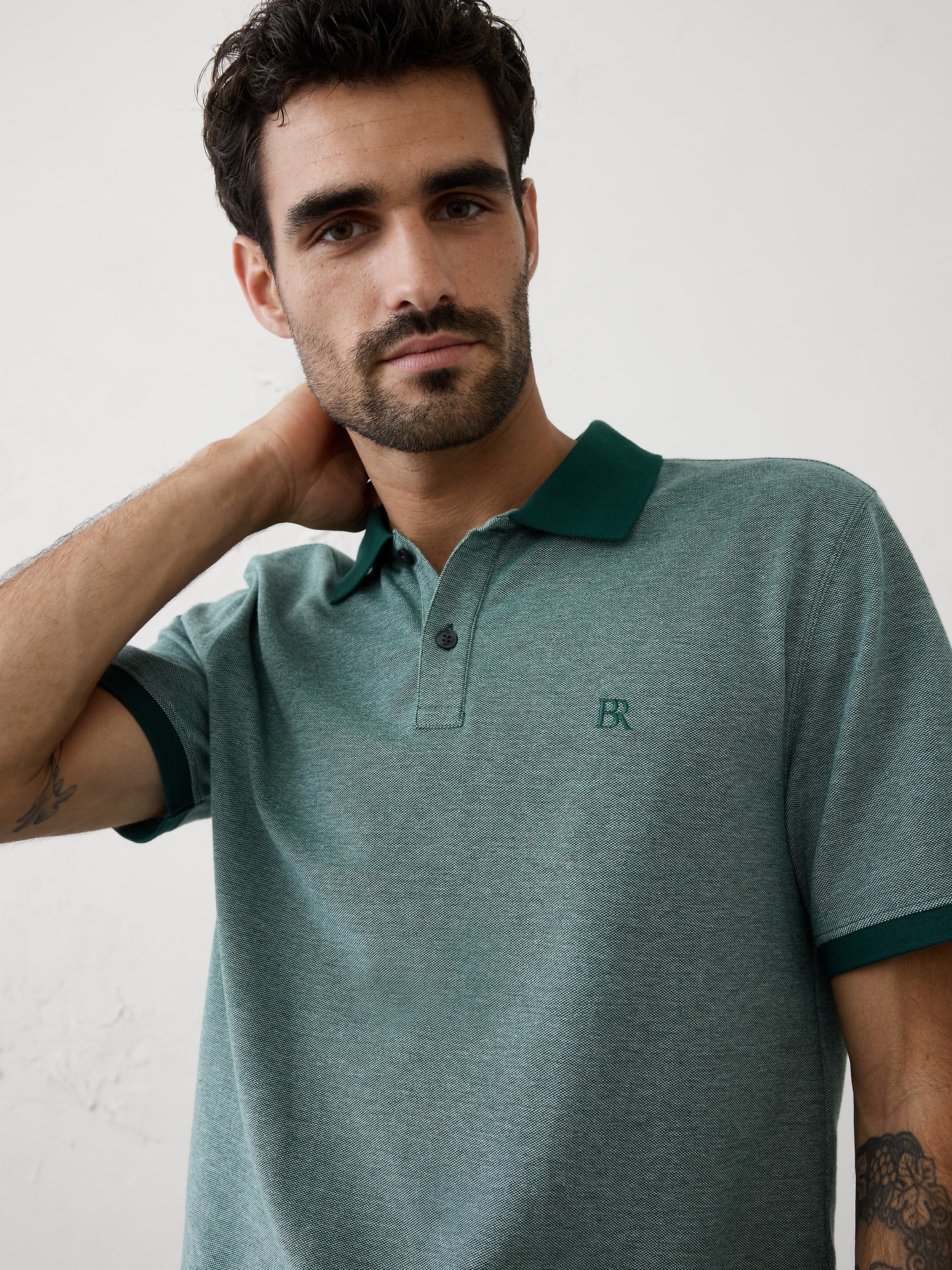 Image number 8 showing, Standard-Fit Pique Polo