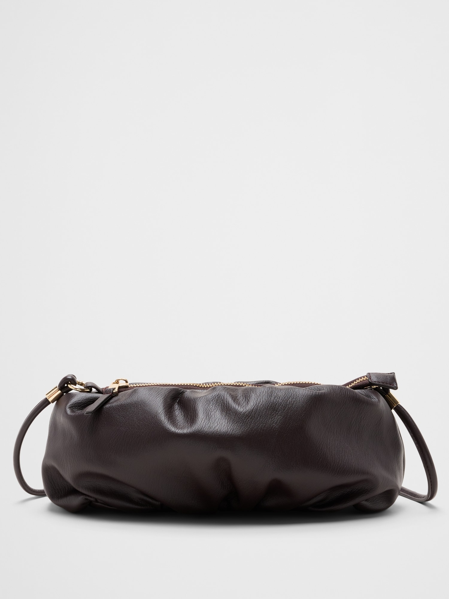 Vegan Leather Cloud Crossbody Bag