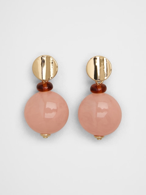 Resin Ball Drop Earrings