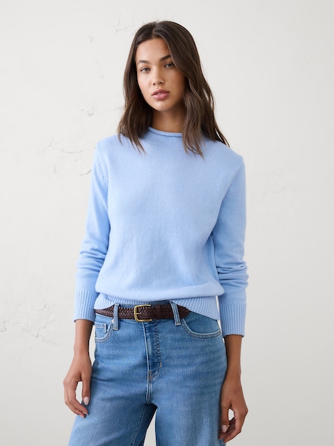 Perfectly Soft Roll Mock-Neck Sweater