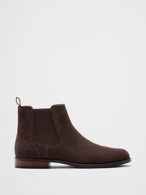 Suede Chelsea Dress Boot