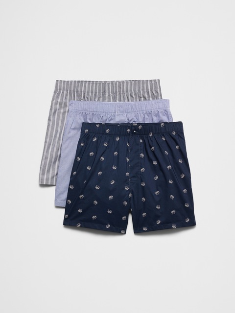 Cotton Boxers (3 Pack)