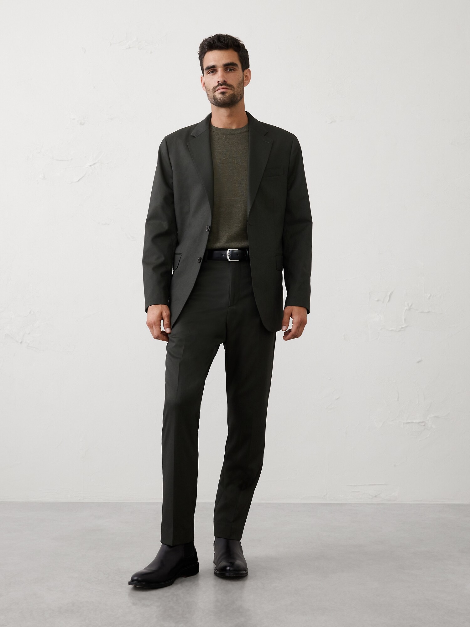 Image number 1 showing, Dobby Suit Trouser