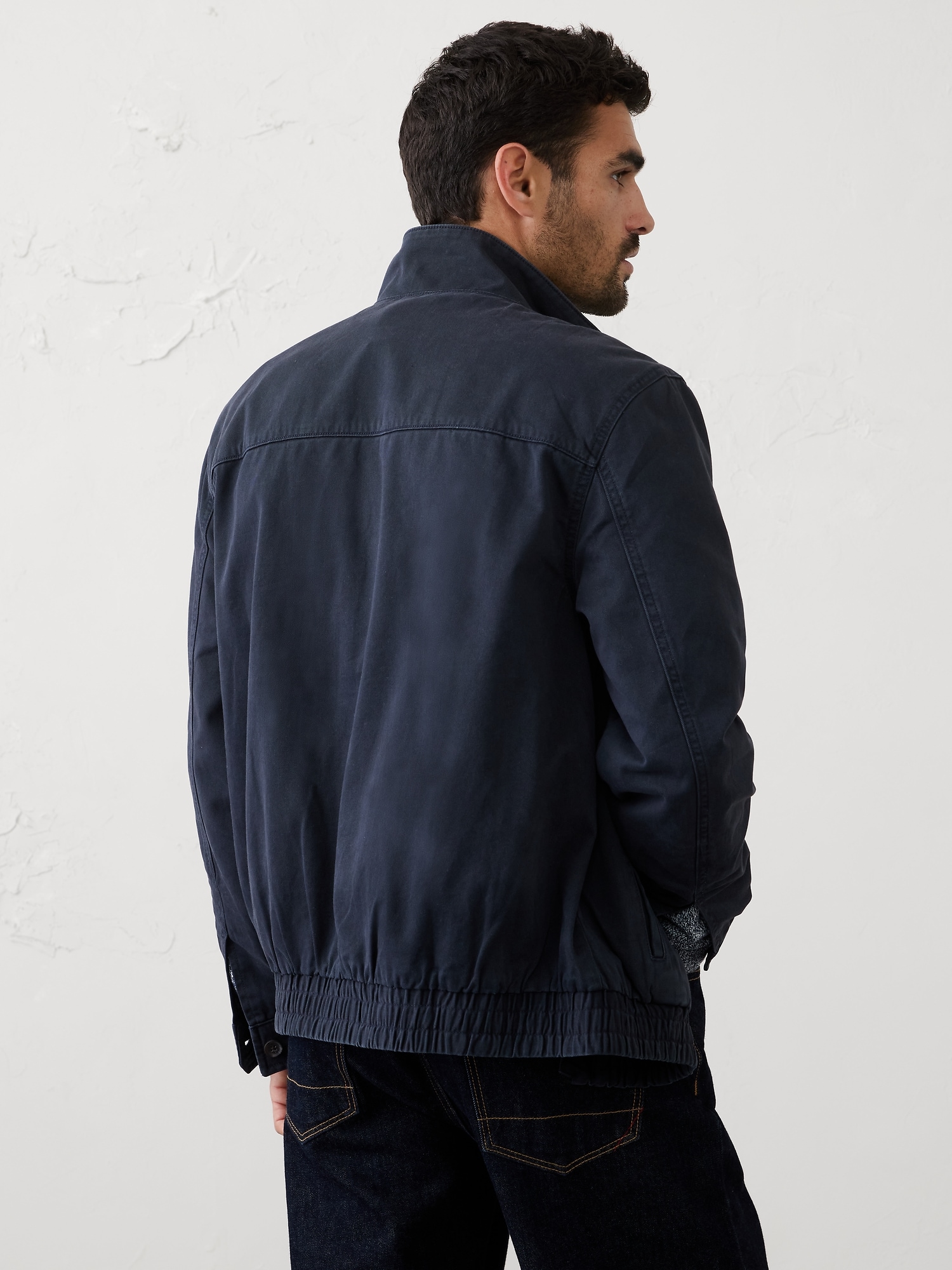 Image number 4 showing, Peached Cotton Zip Jacket