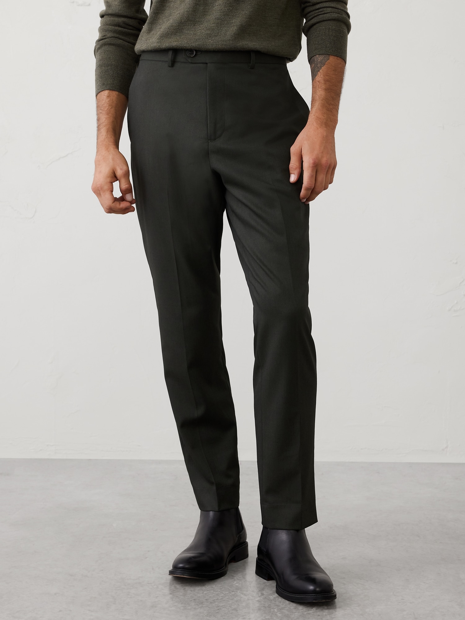 Image number 3 showing, Dobby Suit Trouser