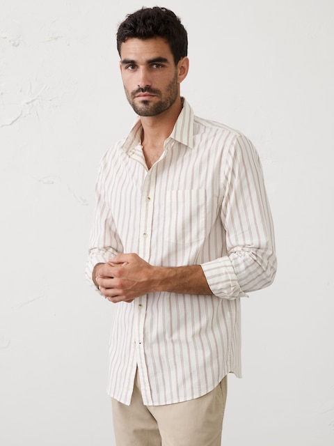 Slim-Fit Softwash Cotton Shirt