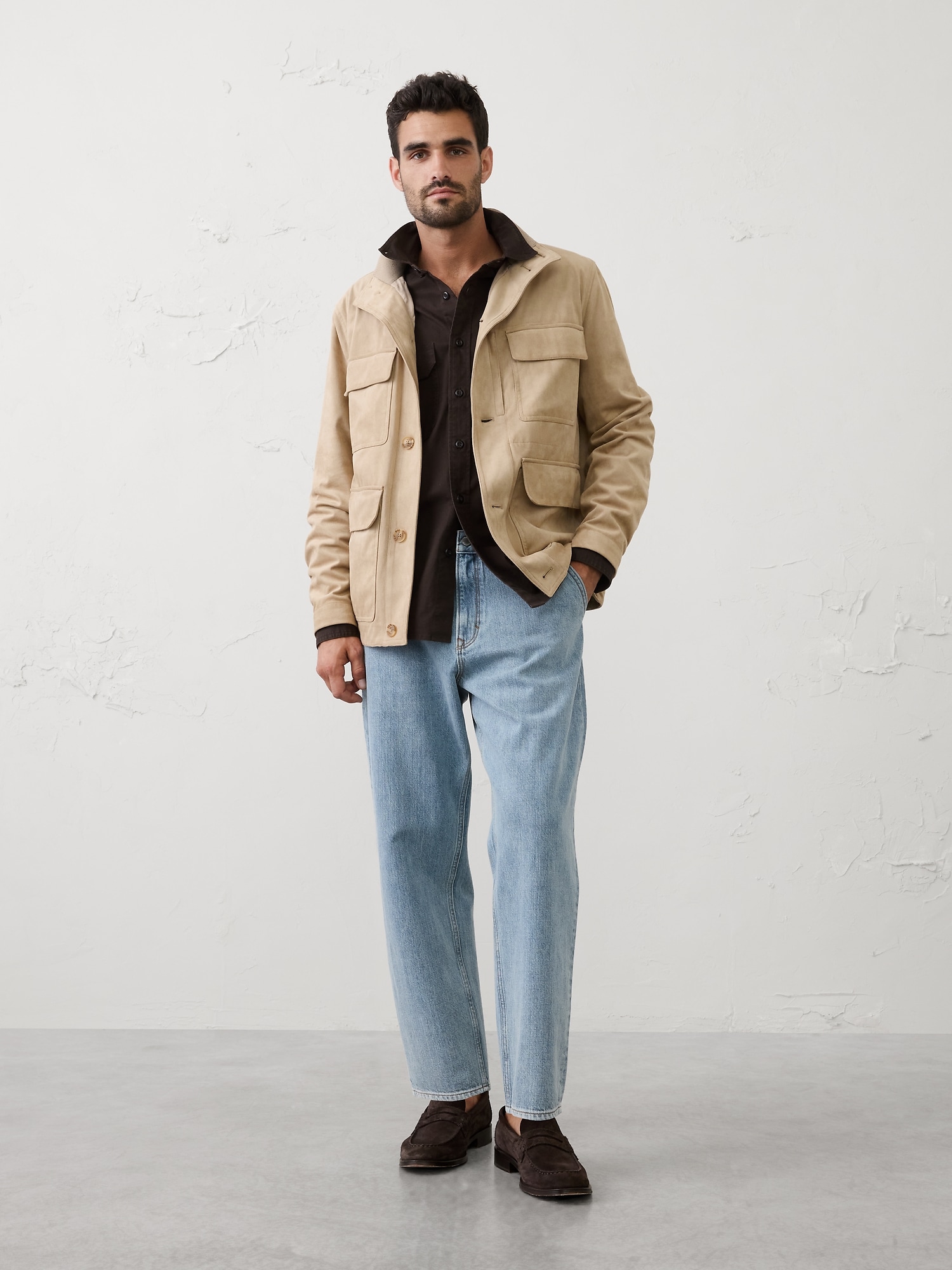 Image number 1 showing, Relaxed-Fit Denim Jean