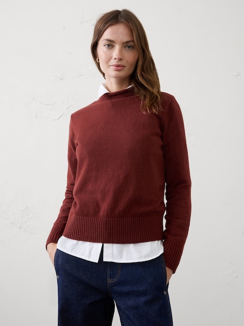 Perfectly Soft Roll Mock-Neck Sweater