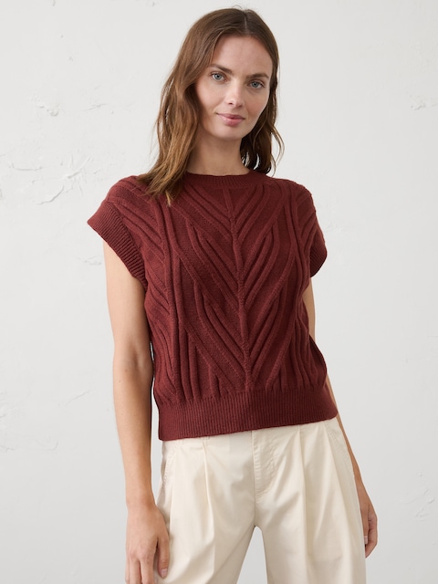 Perfectly Soft Cable Vest