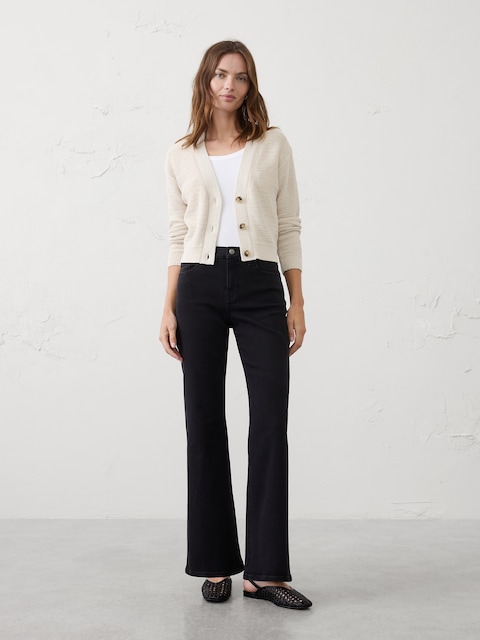 Bootcut Mid-Rise Slim Jean