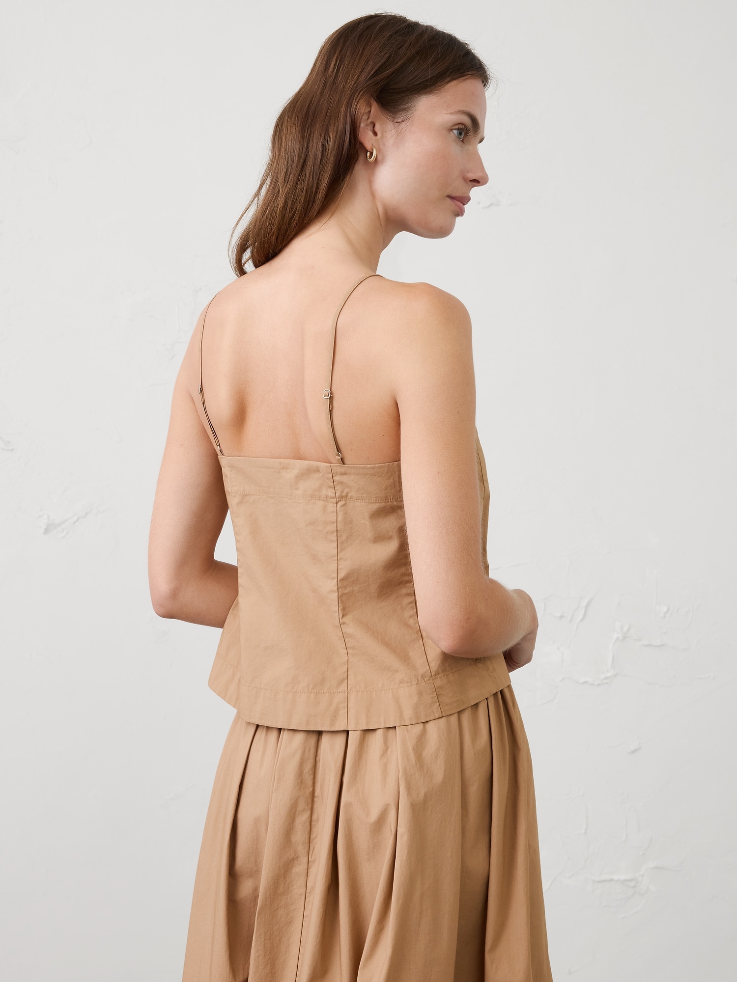 Image number 2 showing, Pleated Swing Cropped Top