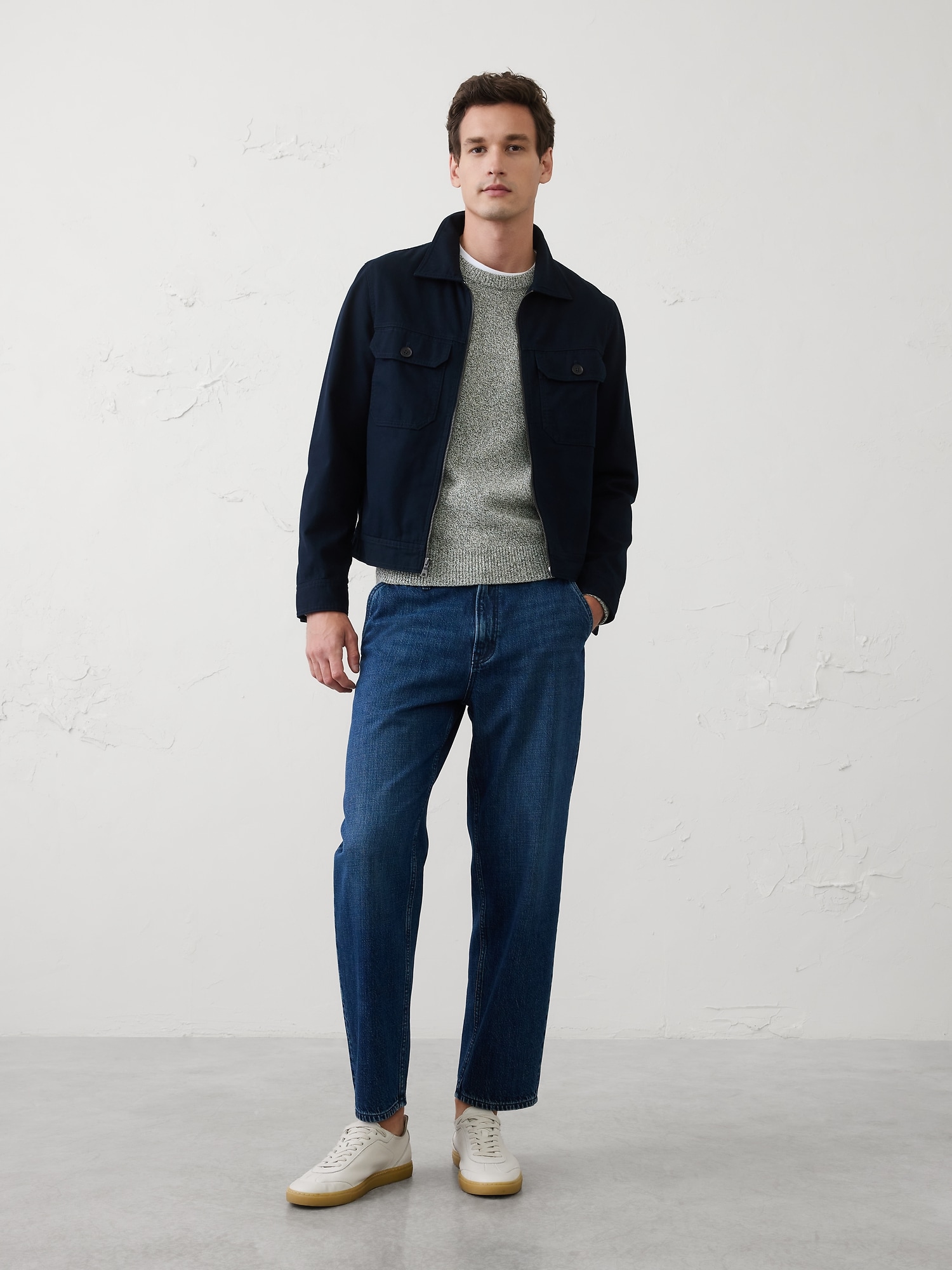 Image number 1 showing, Relaxed-Fit Denim Jean