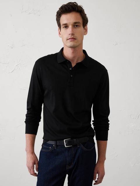 Standard-Fit Luxe Touch Polo