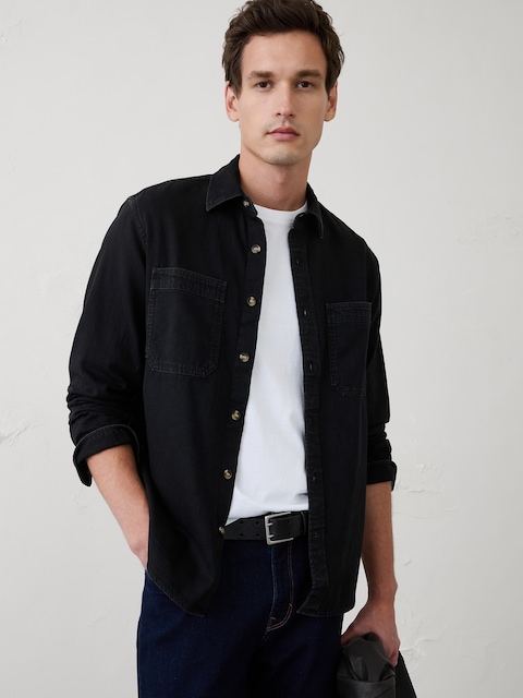 Standard-Fit Denim Heritage Shirt