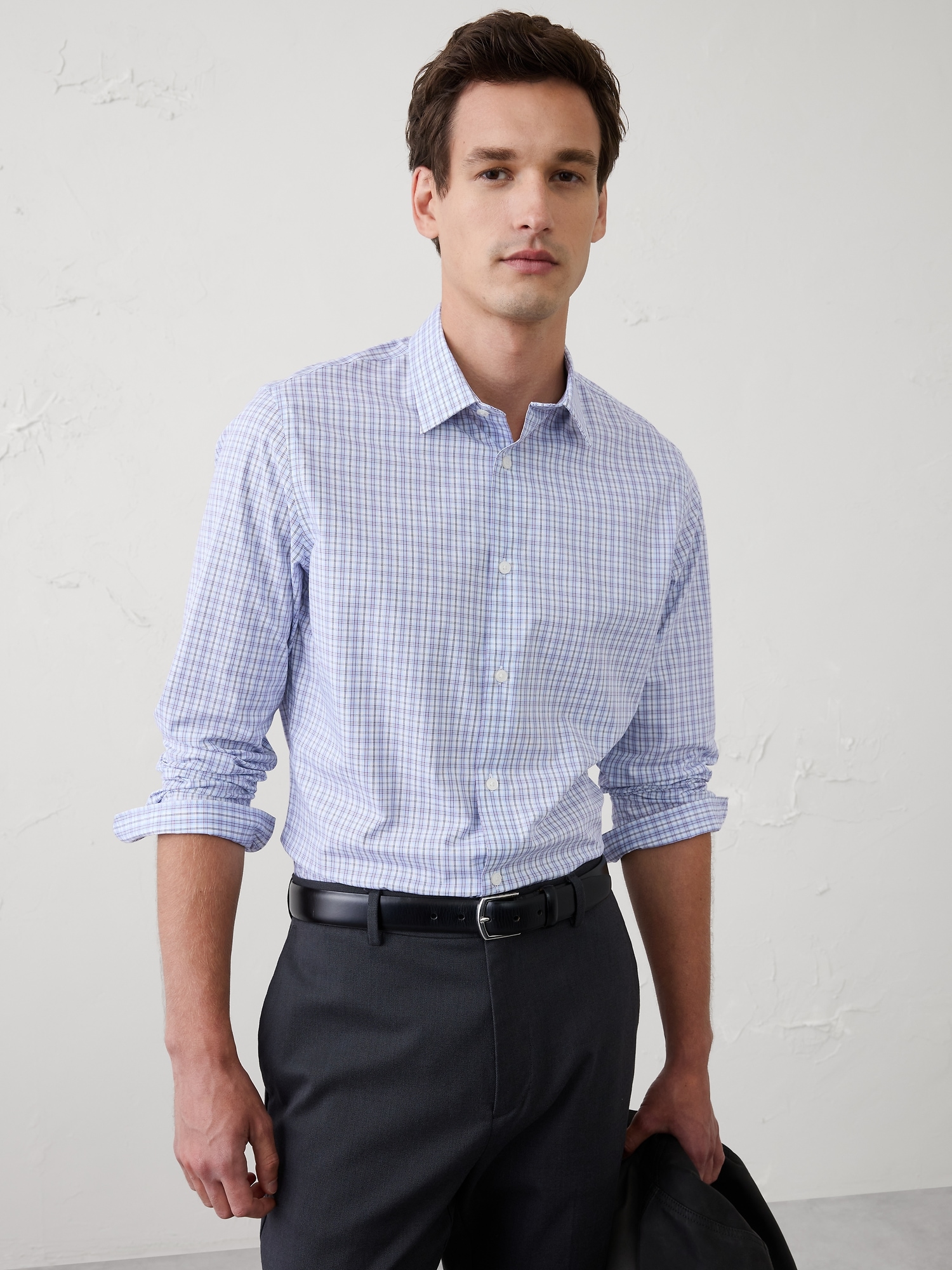 Image number 1 showing, Athletic-Fit Dress Shirt