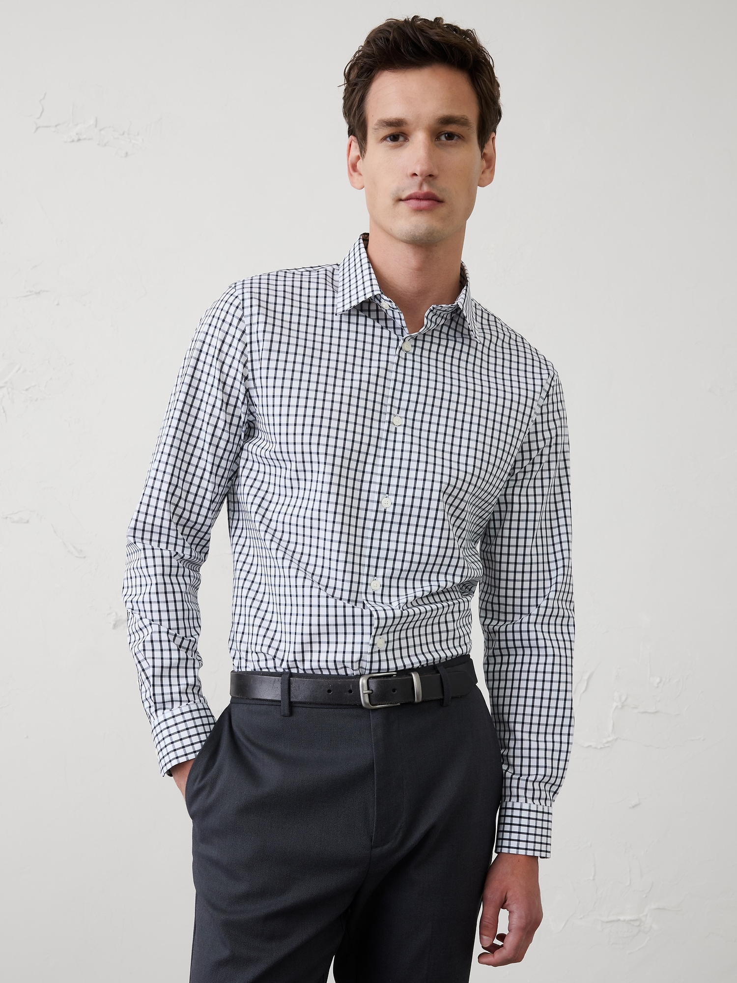Image number 1 showing, Slim-Fit Dress Shirt