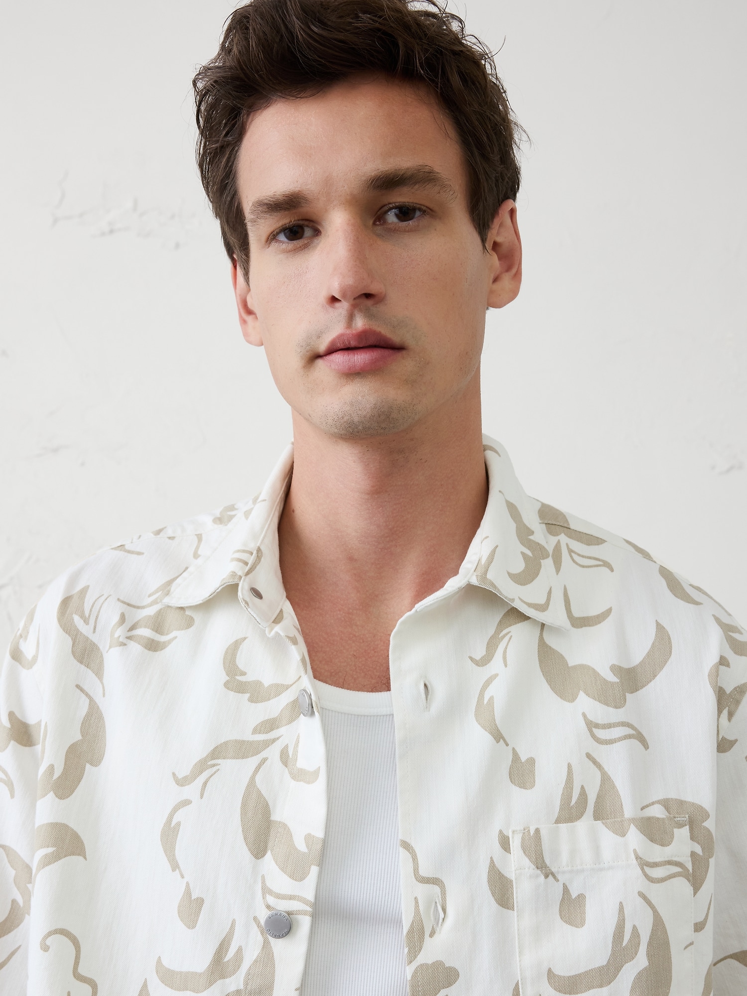 Image number 3 showing, Relaxed-Fit Denim Shirt