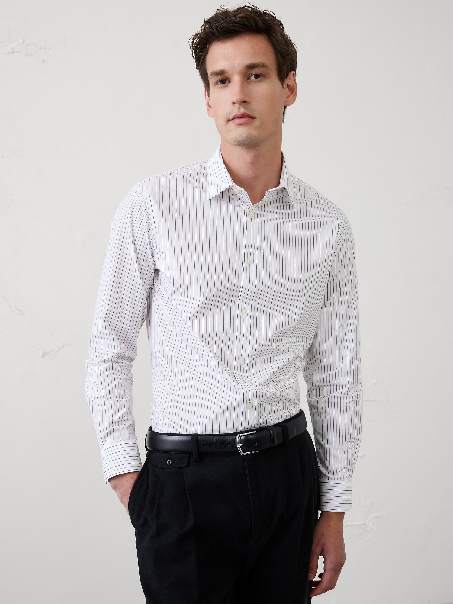 Image number 5 showing, Athletic-Fit Dress Shirt