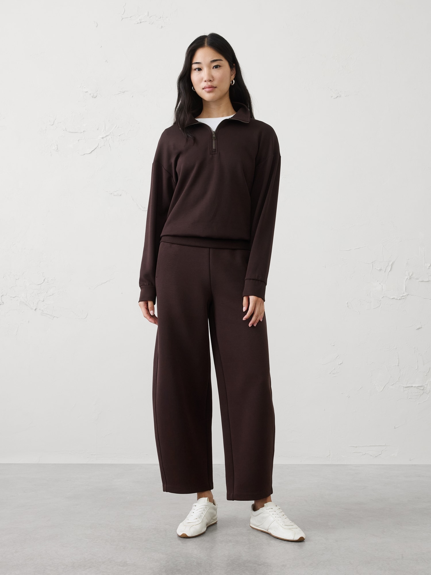 Image number 1 showing, Soft Touch Quarter-Zip Sweatshirt