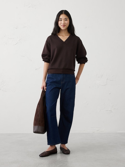 Soft Touch V-Neck Sweatshirt