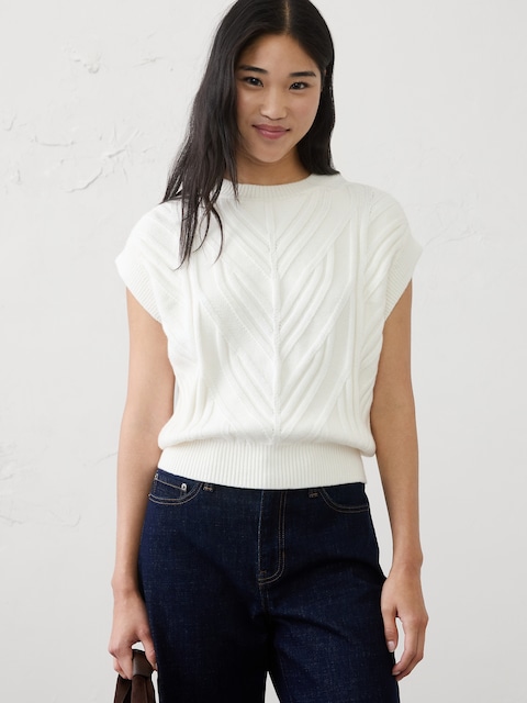 Perfectly Soft Cable Vest