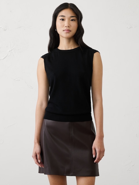Merino Wool Shell Sweater