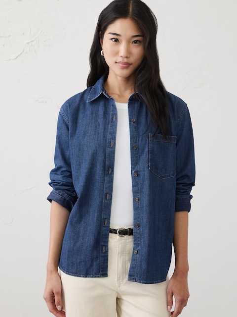 The Perfect Denim Shirt