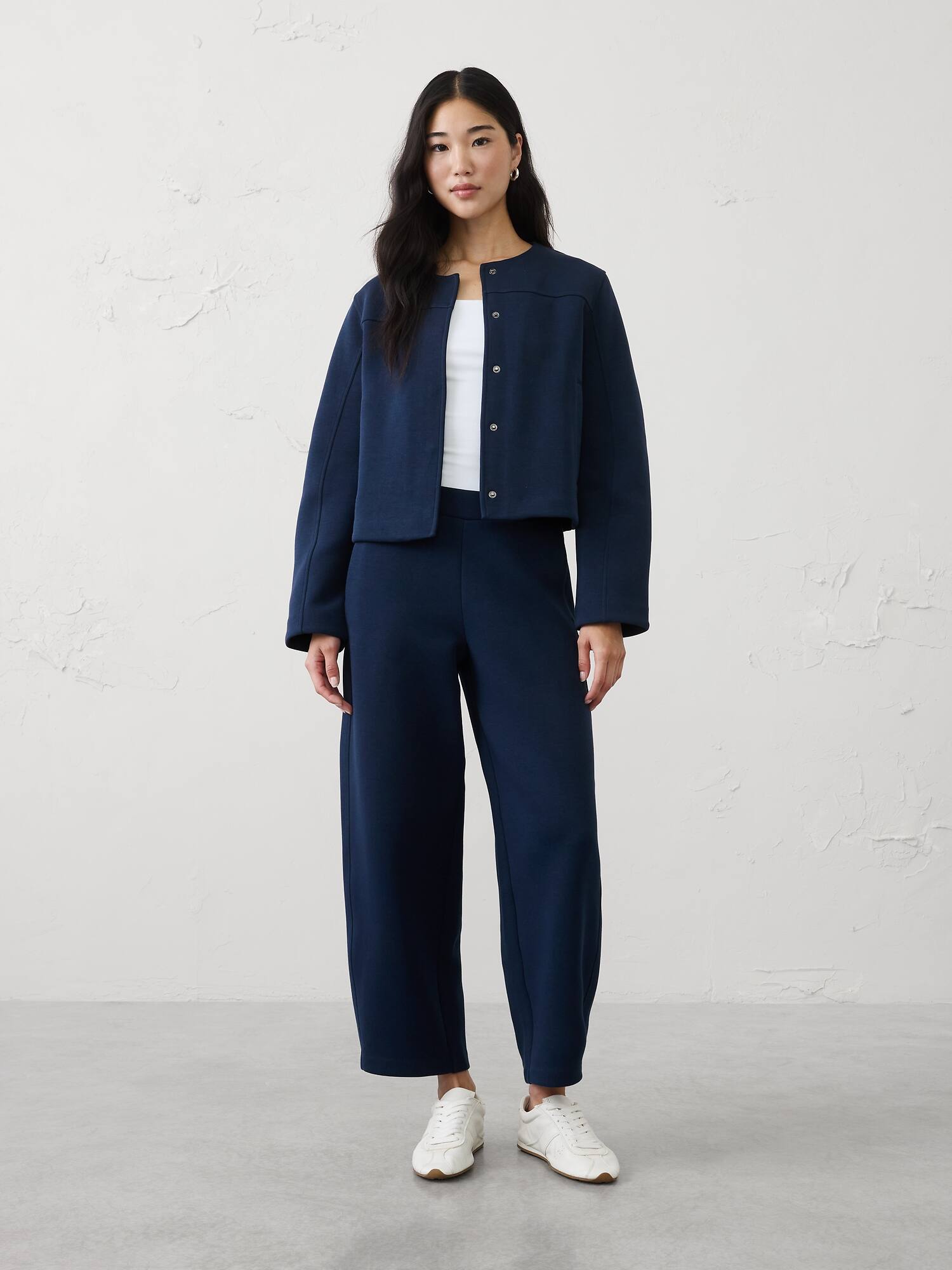 Image number 1 showing, Weekender Cropped Cocoon Jacket